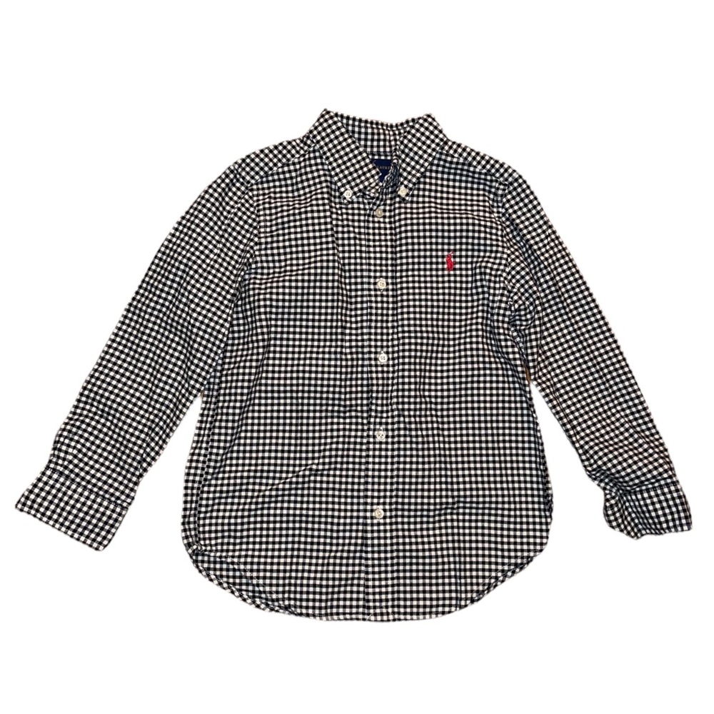 Ralph Lauren Plaid Button Down Shirt